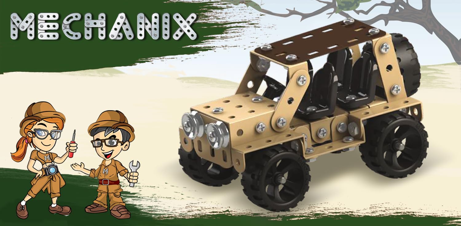 Read more about the article Exploring STEM with Mechanix: Top 5 Educational Toys for Kids